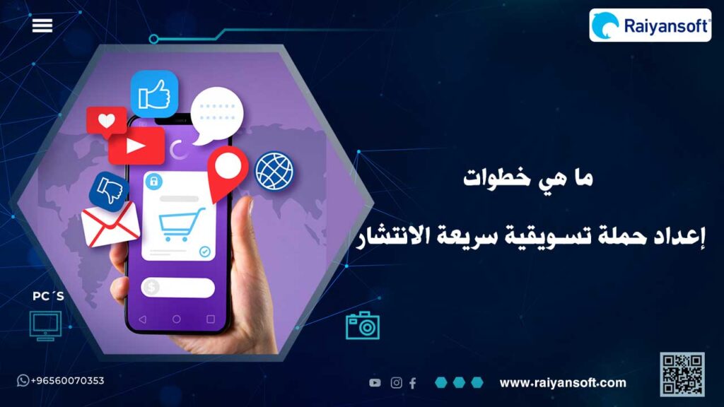 طريقة إعداد حملة تسويقية سريعة الانتشار